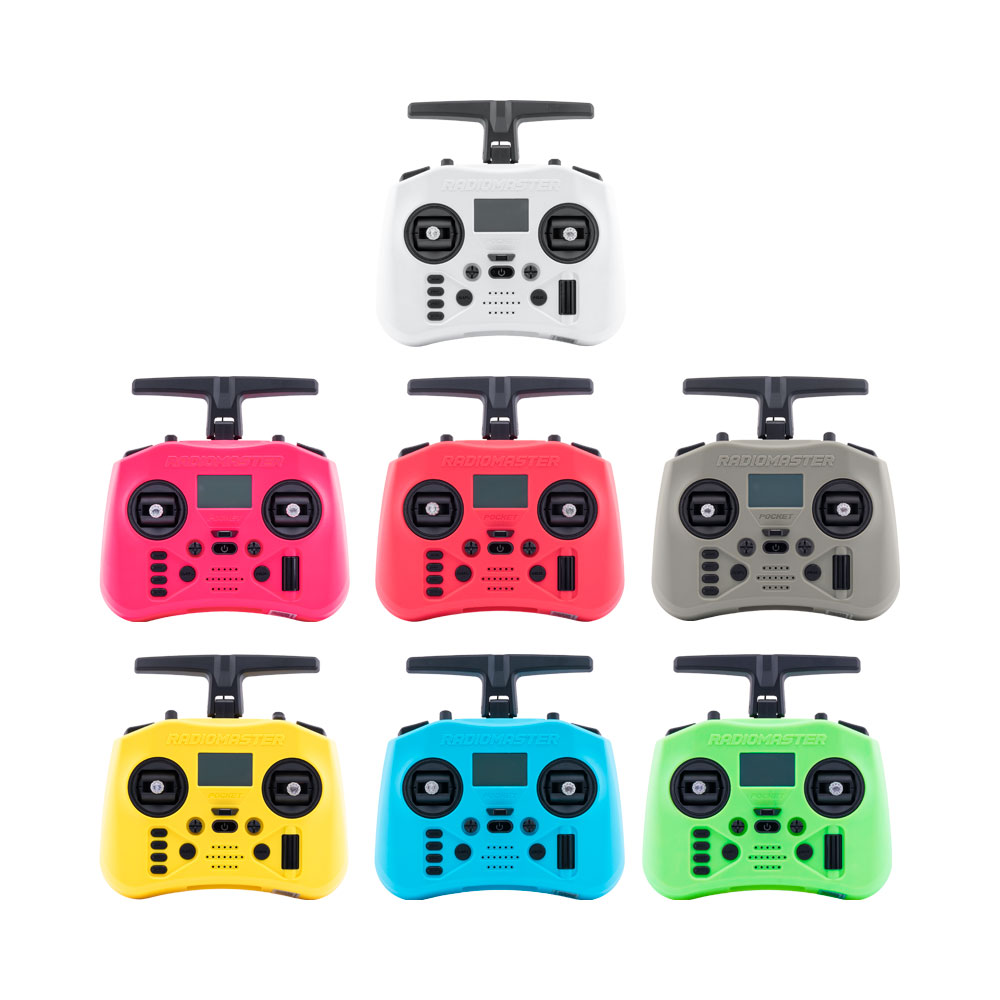 Skyzone Sky04O Pro Fpv Goggles - Radiomaster Pocket Crush 2.4GHz ELRS Hall